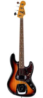 Fender American Vintage 62 Jazz Bass Sunburst 2007, Gebruikt, Ophalen of Verzenden