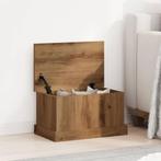 vidaXL Opbergbox 30x50x28 cm bewerkt hout artisanaal, Huis en Inrichting, Woonaccessoires | Kisten, Verzenden, Nieuw