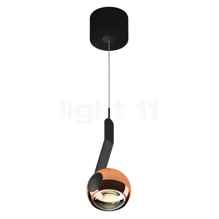 Occhio Io Sospeso Var Up C Hanglamp LED, kop rose goud/afdek, Huis en Inrichting, Lampen | Hanglampen, Nieuw, Verzenden