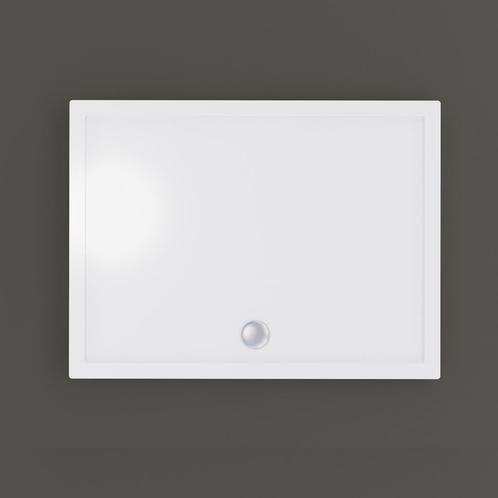 Douchebak BWS Nua Rechthoek Acryl 90x75cm Wit, Doe-het-zelf en Verbouw, Sanitair, Douche, Nieuw, Ophalen of Verzenden