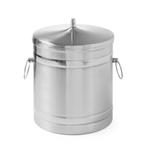 BarUp Dubbelwandige ijsemmer – 5 liter – zilverkleurig, Ophalen of Verzenden, Nieuw