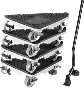 Meubelroller Set 4x Meubeltransporter Trolley Transporthulp beschikbaar voor biedingen