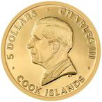 Cookeilanden. 5 Dollars 2025 - In Memoriam - Papst