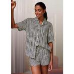 Lascana Pyjama top Met chique all-over print, Verzenden