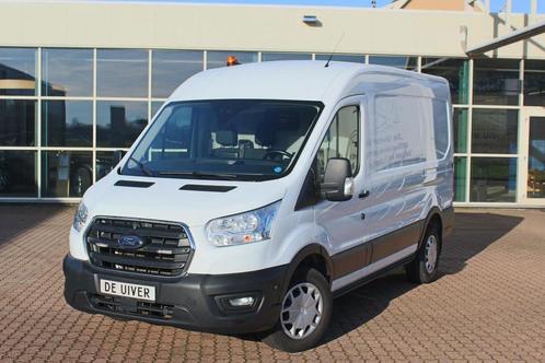 Ford Transit 350 2.0 TDCI L2H2 Trend, Auto's, Bestelauto's, Onderhoudsboekje, Lease, Handgeschakeld, Financial lease, Wit, Ford