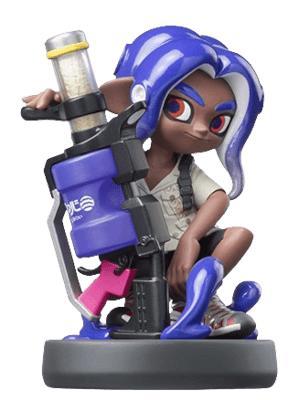 Amiibo Octoling (Blue) - Splatoon series, Spelcomputers en Games, Spelcomputers | Nintendo Consoles | Accessoires, Zo goed als nieuw