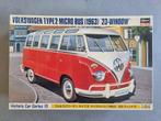 Hasegawa 21210 Volkswagen Type2 Micro Bus (1963) 23-window, Verzenden, Nieuw