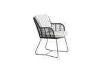 Fabrice Goa dining tuinset 95x95xH75 cm 5 delig slate, Ophalen of Verzenden, Nieuw
