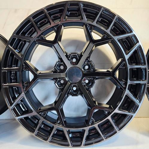 20 inch 6x139.7 JF KF33 Gloss Black DT Dodge Ram velgen, Auto-onderdelen, Banden en Velgen, Velg(en), Nieuw, 20 inch, Ophalen of Verzenden