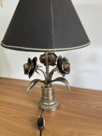 Tafellamp - Metaal - Lamp ontwerp bloemachtig, Antiek en Kunst