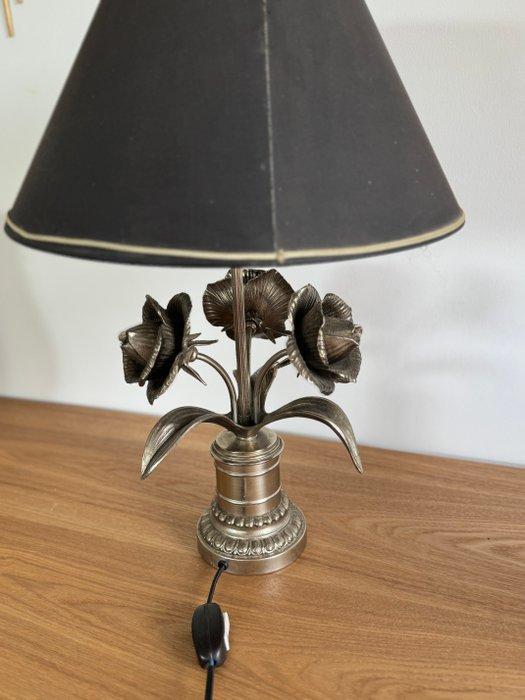 Tafellamp - Metaal - Lamp ontwerp bloemachtig, Antiek en Kunst, Curiosa en Brocante