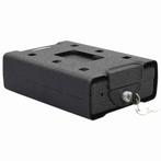 vidaXL Auto Safe met slot Zwart 22 x 16 x 7 cm Staal, Verzenden, Nieuw