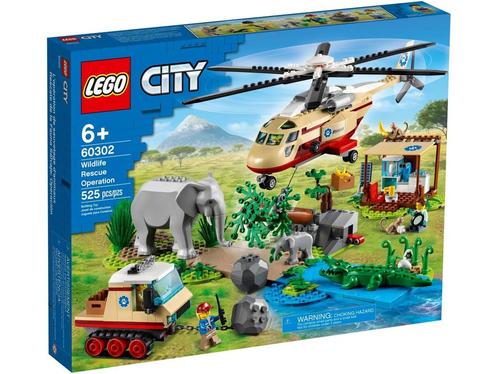 Lego City 60302 Wildlife rescue operatie, Kinderen en Baby's, Speelgoed | Duplo en Lego, Nieuw, Ophalen of Verzenden