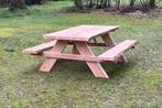 Rockwood® Picknicktafel Douglas Boomschors 5cm dik 1.80m, Nieuw, Rechthoekig, Ophalen of Verzenden, Hout