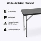 2dekans | LifeGoods Inklapbare Tafel - 120 cm - Campingtafel, Caravans en Kamperen, Ophalen of Verzenden, Zo goed als nieuw