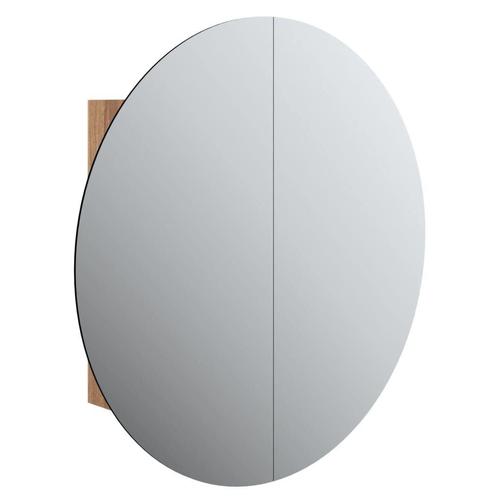 Spiegelkast met LED verlichting - Eiken retourdeal! 51%, Huis en Inrichting, Badkamer | Badkamermeubels, Minder dan 25 cm, Nieuw