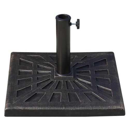 TRUUSK Parasolvoet Parasolhouder Van Kunsthars 15kg Voor Ø38, Tuin en Terras, Parasols, Nieuw, Verzenden
