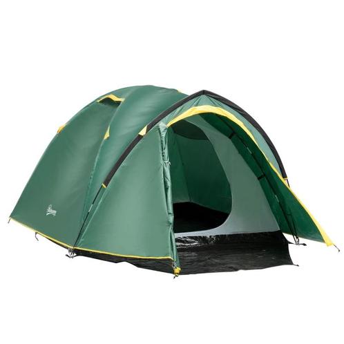 TRUUSK 2-persoonstent 190T Kampeertent Met Haringen Koepelte, Caravans en Kamperen, Overige Caravans en Kamperen, Nieuw, Verzenden