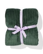 HEMA Plaid 130x150cm sherpa blauwgroen, Huis en Inrichting, Woonaccessoires | Plaids en Woondekens, Verzenden, Nieuw