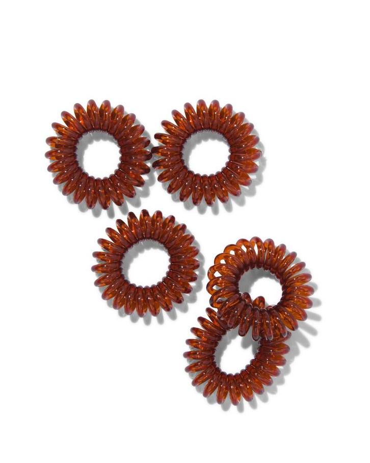 HEMA Spiraal elastiekjes - 5 stuks, Sieraden, Tassen en Uiterlijk, Uiterlijk | Haarverzorging, Nieuw, Verzenden