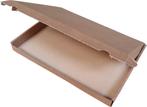 50 Brievenbusdozen A4 310x220x28 mm bruin, Verzenden, Nieuw in verpakking
