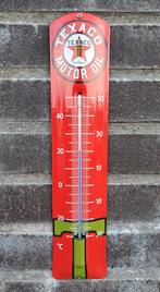 Emaille thermometer Texaco motor oil, Nieuw, Verzenden