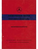 1959 MERCEDES BENZ TYPE 300D AUTOMATIC INSTRUCTIEBOEKJE, Auto diversen, Handleidingen en Instructieboekjes