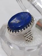 Lapis lazuli - Zilver - Ring, Antiek en Kunst
