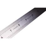 Benson Roestvrijstalen liniaal - 30 cm - Licht buigzaam -..., Doe-het-zelf en Verbouw, Ophalen of Verzenden, Nieuw