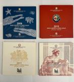 Italië. Year Set (FDC) 2009/2012 (4 sets), Postzegels en Munten