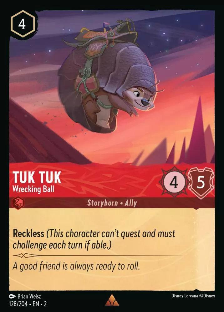 [128/204][S2] - TUK TUK - Wrecking Ball ENG NON-FOIL [M/NM], Verzamelen, Disney, Verzenden