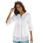 Alessa W. Kanten blouse, Verzenden, Nieuw