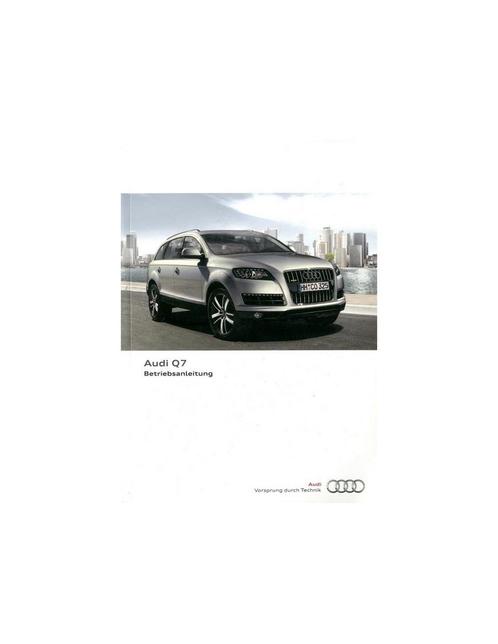 2010 AUDI Q7 INSTRUCTIEBOEKJE DUITS, Auto diversen, Handleidingen en Instructieboekjes