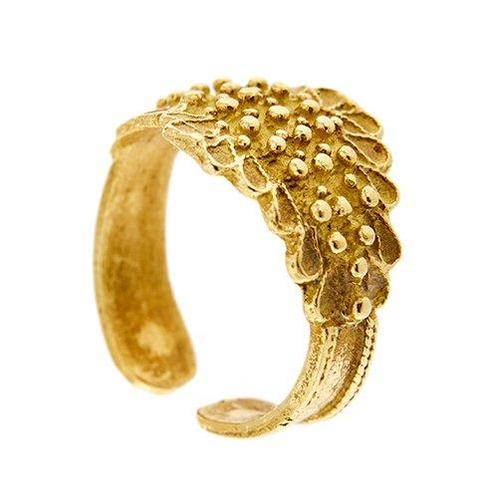 Verlovingsring - 18 karaat Geel goud - maat 13 tot 18, Sieraden, Tassen en Uiterlijk, Antieke sieraden