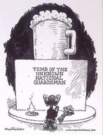 Pentekening Amerika - Bush graf (lijst optie, Tekeningen), Antiek en Kunst, Verzenden