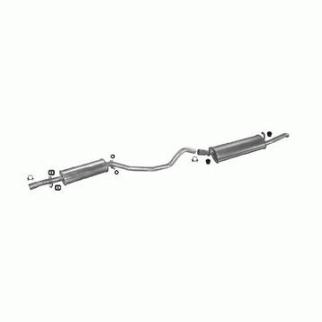 Complete Uitlaatset Opel Ascona C 1.6 1985.09 - 1988.08 beschikbaar voor biedingen