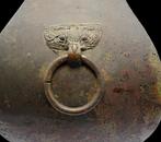 Oud-Chinees Grote vas Fang Hu en brons - Han-dynastie (206, Antiek en Kunst