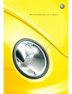 2001 VOLKSWAGEN NEW BEETLE BROCHURE DUITS, Nieuw, Volkswagen, Author