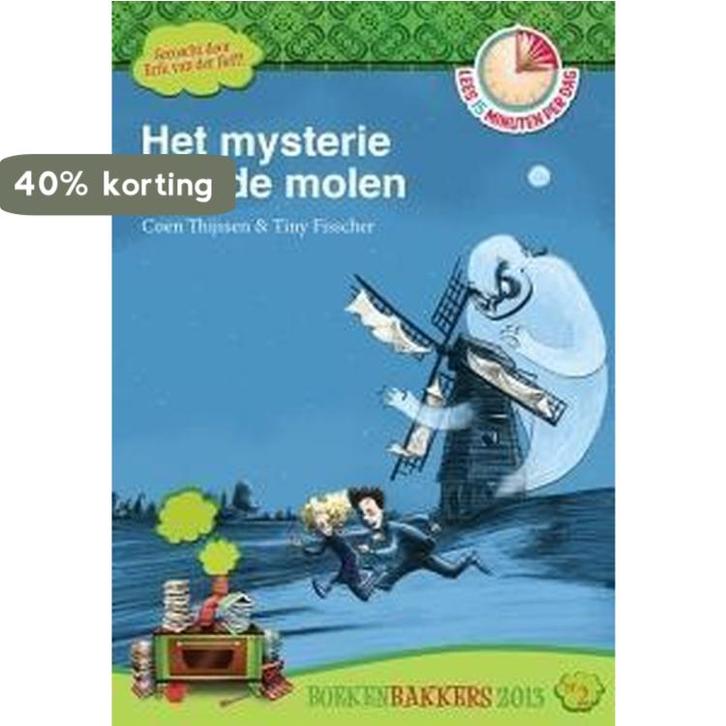 Het mysterie van de molen - Tiny Fisscher; Koen Thijssen, Boeken, Kinderboeken | Jeugd | onder 10 jaar, Zo goed als nieuw, Verzenden