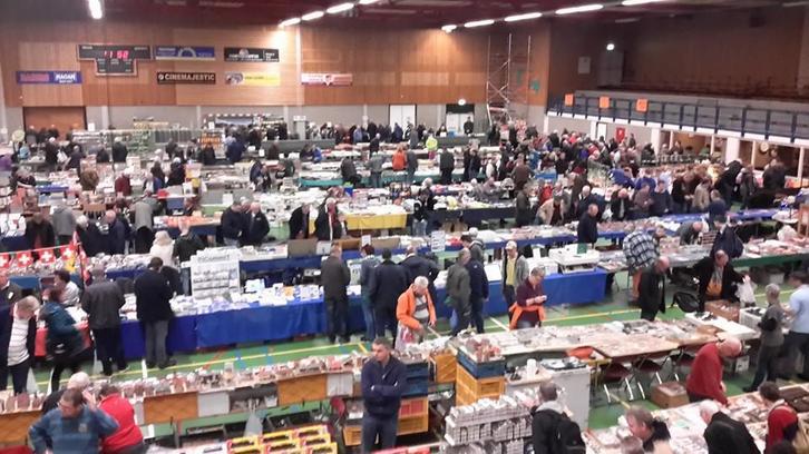 Treinenbeurs / Modelspoorweekend / Modelspoorbaan / verkoop, Hobby en Vrije tijd, Modeltreinen | H0, Gelijkstroom of Wisselstroom