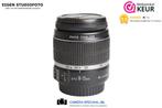 Canon EF-S 18-55mm IS lens met 12 maanden garantie, Ophalen of Verzenden, Zo goed als nieuw, Standaardlens, Zoom