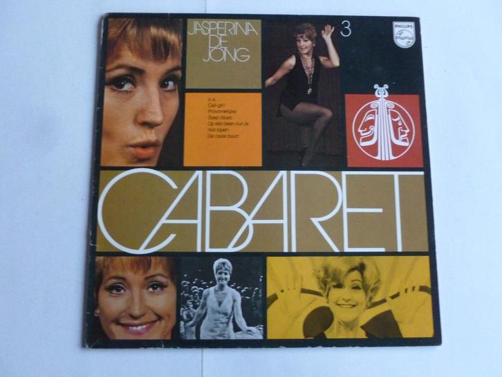 Jasperina de Jong - Cabaret 3 (LP), Cd's en Dvd's, Vinyl | Nederlandstalig, Zo goed als nieuw, Verzenden