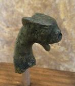 Oud-Romeins Brons Panterkop Finial ex-Galerij - 45 mm