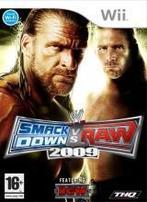 WWE SmackDown vs. Raw 2009 Wii Garantie & morgen in huis!, Ophalen of Verzenden, 1 speler, Zo goed als nieuw