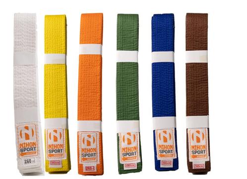 Budo- en judobanden Nihon | Wit (Maat: 260), Sport en Fitness, Vechtsporten en Zelfverdediging, Vechtsportmateriaal, Nieuw, Judo