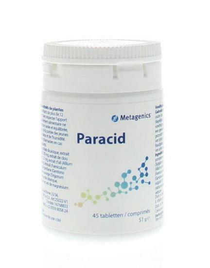 Paracid Metagenics 45 tabletten, Diversen, Braces, Verzenden
