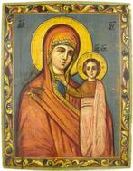 Icoon - Moeder Gods van Kazan - Hout