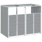 Containerberging voor 2 containers 144x81x113 cm staal grijs, Huis en Inrichting, Overige Huis en Inrichting, Verzenden, Nieuw