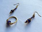 Oude Romeinse kralen gezet op modern Earrings, ring - 50.2, Sieraden, Tassen en Uiterlijk, Antieke sieraden