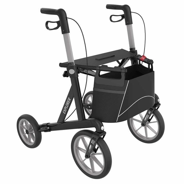 Rollator Explorer Outdoor (9,2 kg) | Rehasense | Buiten roll, Diversen, Verpleegmiddelen, Ophalen of Verzenden